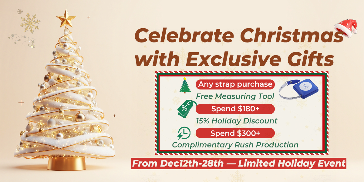 New homepage 2025 1 new Christmas promotion daydaywatchband custom watch strap band replacement for luxury watches banner