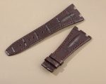 Replacement-Brown-alligator leather-watch-strap-band-for-Audemars-Piguet AP-Royal-Oak-offshore-chronograph Arnold Schwarzenegger Lebron James Panda