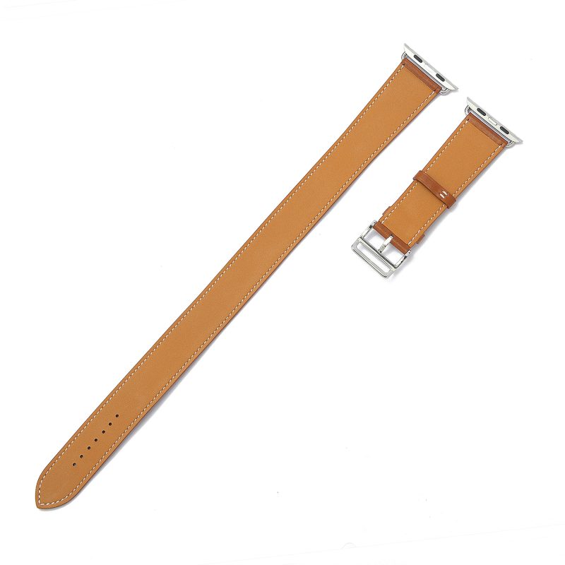 Apple-watch-custom-leather-watch-band-brown-strap-OEM-for-40mm-42mm-44mm (3)