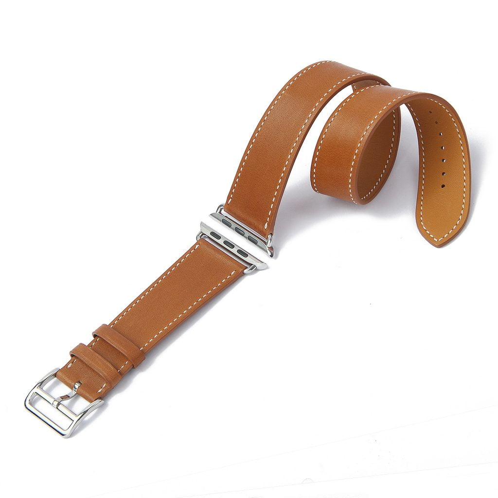 Apple-watch-custom-leather-watch-band-brown-strap-OEM-for-40mm-42mm-44mm (4)