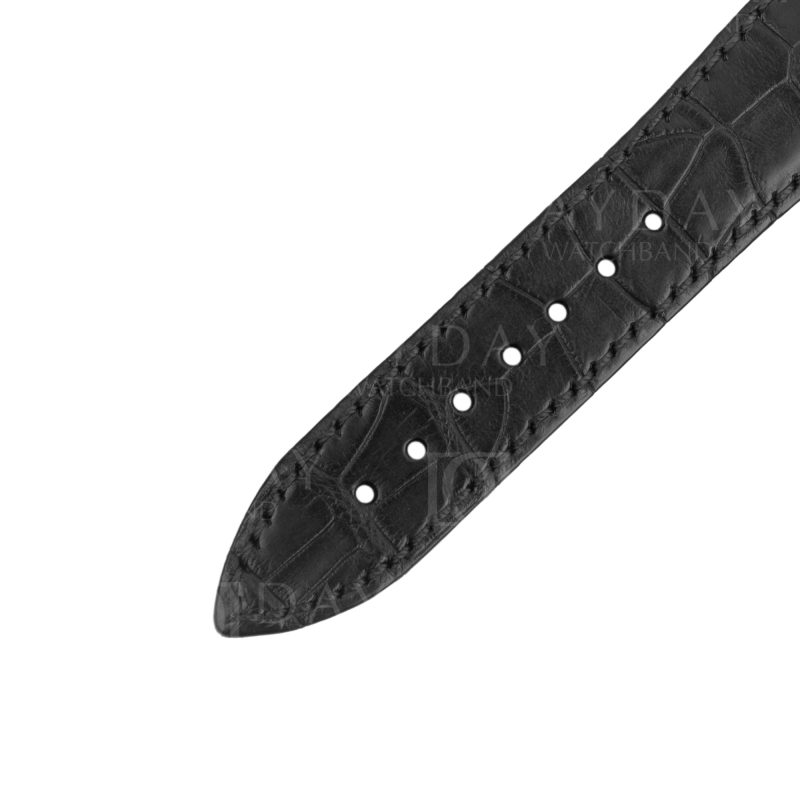 Audemars-Piguet-Millenary-Curved-End-replacement-Black-Leather-watch-band