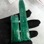 Custom-Audemars-Piguet AP-Royal-Oak-strap-green leather Alligator-watch-band strap replacement
