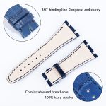 Custom-Audemars-Piguet AP-Royal-Oak-strap-blue Alligator-watch-band strap replacement