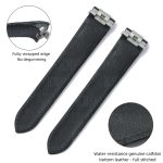 Custom Black leather watch band for Cartier Roadster strap best sale