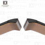 Custom Cartier santos Galbée Galbee Carree 29mm old style replacement black alligator leather strap (2)