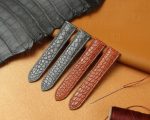 Custom alligator leather watch band for Cartier Tank - replacement strap 16mm 18mm 20mm 23mm