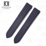 Custom replacement Dark Blue canvas nylon strap for Cartier Roadster watch band 20mm 19mm