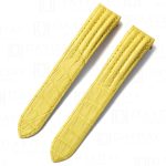 Customize Handmade high-end replacement alligator yellow leather watch straps for Cartier Roadster strap