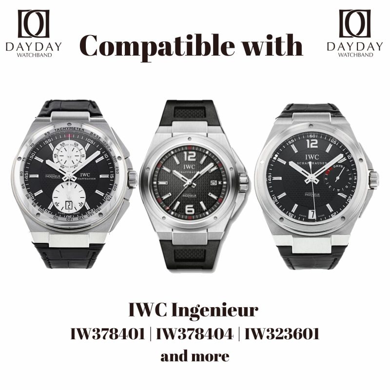 Daydaywatchband custom leather watch strap for IWC Ingenieur