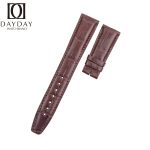 Custom Handmade-genuine alligator leather IWC-Portugieser Portuguese-strap-replacement-for-sale-20mm 21mm 22mm-custom-made for sale at low price