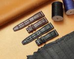Custom Replacement IWC Pilot Chronograph LE PETIT PRINCE Mark XVIII 20mm 21mm black brown Alligator leather watch band strap