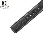 Personalized IWC-Schaffhausen Da-Vinci-crocodile Leather-watch Strap replacement-Black-Brown-Handmade-watch-band-Shop-Online-for-sale at low price