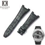 IWC-Ingenieur-3227-3239-IW378401-IW378404-29mm-IW323601-Mission-Earth-Replacement-Black-Leather-band-strap