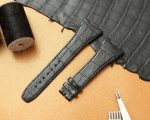 IWC-Ingenieur-3227-3239-IW378401-IW378404-29mm-IW323601-Mission-Earth-Replacement-Black-Leather-band-strap