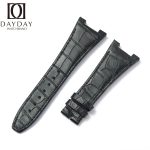 IWC-Ingenieur-3227-3239-IW378401-IW378404-29mm-IW323601-Mission-Earth-Replacement-Black-alligator Leather-band-strap