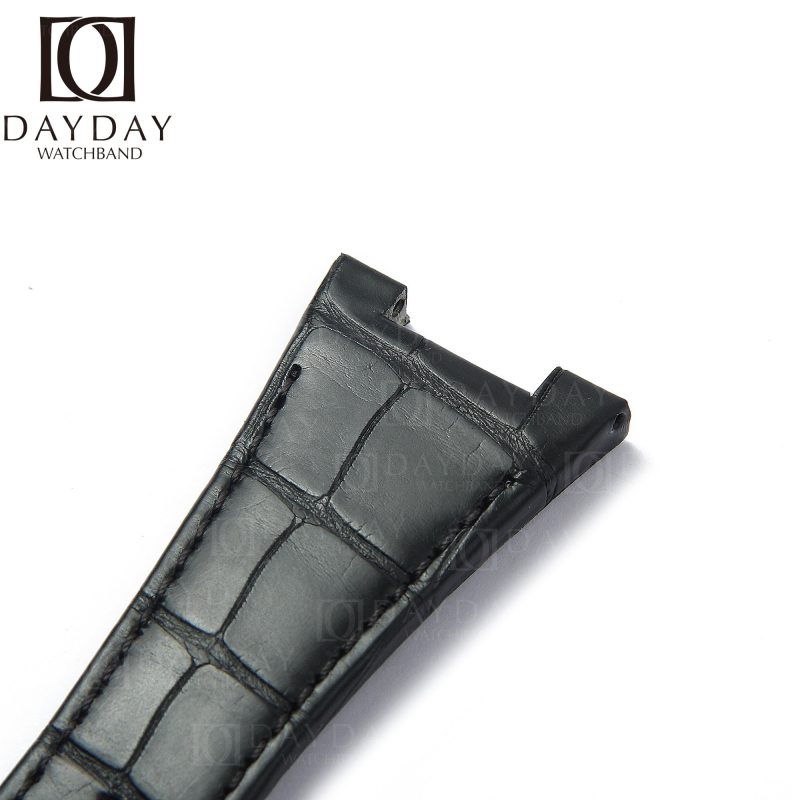 IWC-Ingenieur-3227-3239-IW378401-IW378404-29mm-IW323601-Mission-Earth-Replacement-Black-Leather-band-strap