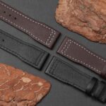IWC Schaffhause Pilot LE PETIT PRINCE Mark XVIII Top Gun 20mm 21mm Black calfskin leather watch band strap for sale (1)