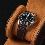IWC Schaffhause Pilot LE PETIT PRINCE Mark XVIII Top Gun 20mm 21mm brown calfskin leather watch band strap for sale (6)