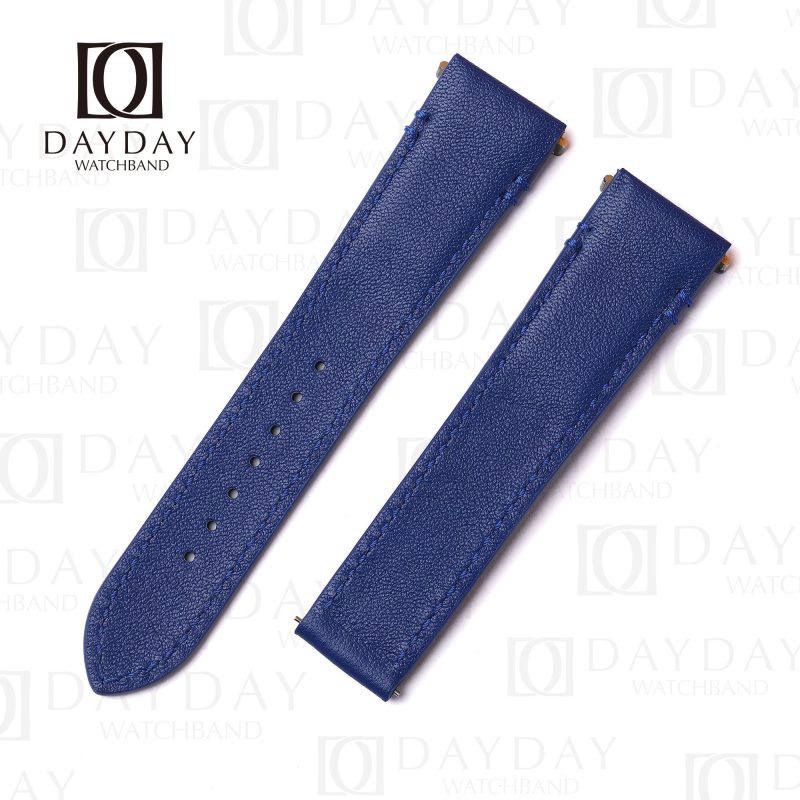 NEW Cartier Santos quickswitch Blue replacement watch band for sale custom handmade