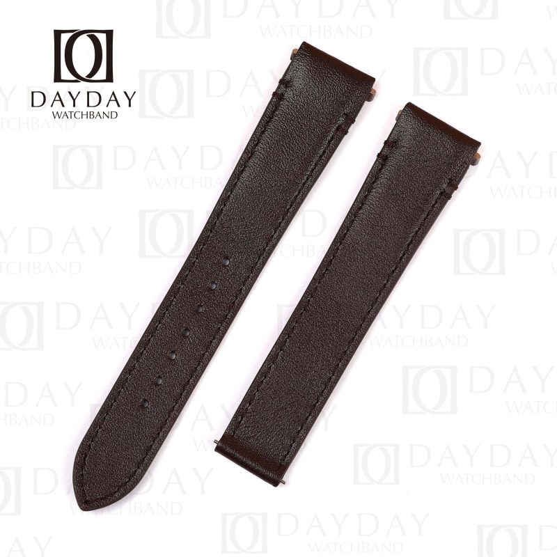 NEW Cartier Santos quickswitch Dark brown replacement watch band for sale custom handmade