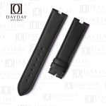 Patek Philippe PP Golden Ellipse Vintage 5738 3548 Black calfskin leather watchband replacement watch strap