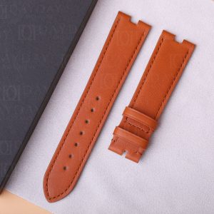 Patek Philippe Ellipse brown calfskin leather watchband replacement watch strap