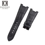 Patek-Philippe-Nautilus-5712-5711-black-alligator-leather-strap-replacement-watch-band
