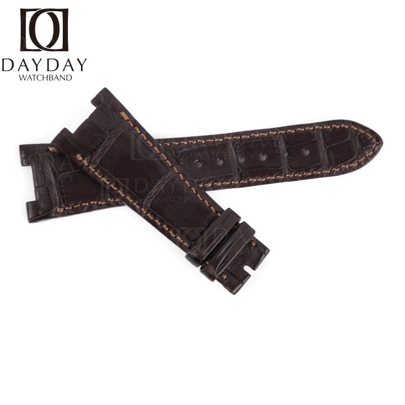 Patek-Philippe-Nautilus-5712-5711-brown-alligator-leather-strap-replacement-watch-band