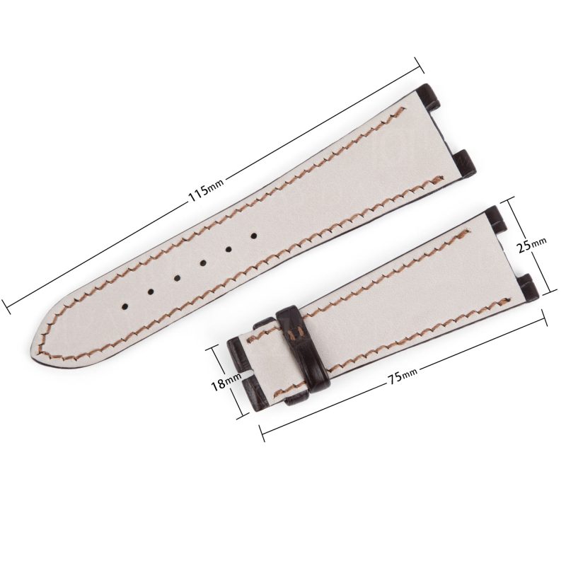 Patek-Philippe-Nautilus-5712-5711-brown-alligator-leather-strap-replacement-watch-band