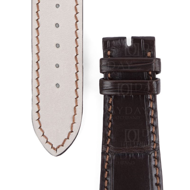 Patek-Philippe-Nautilus-5712-5711-brown-alligator-leather-strap-replacement-watch-band