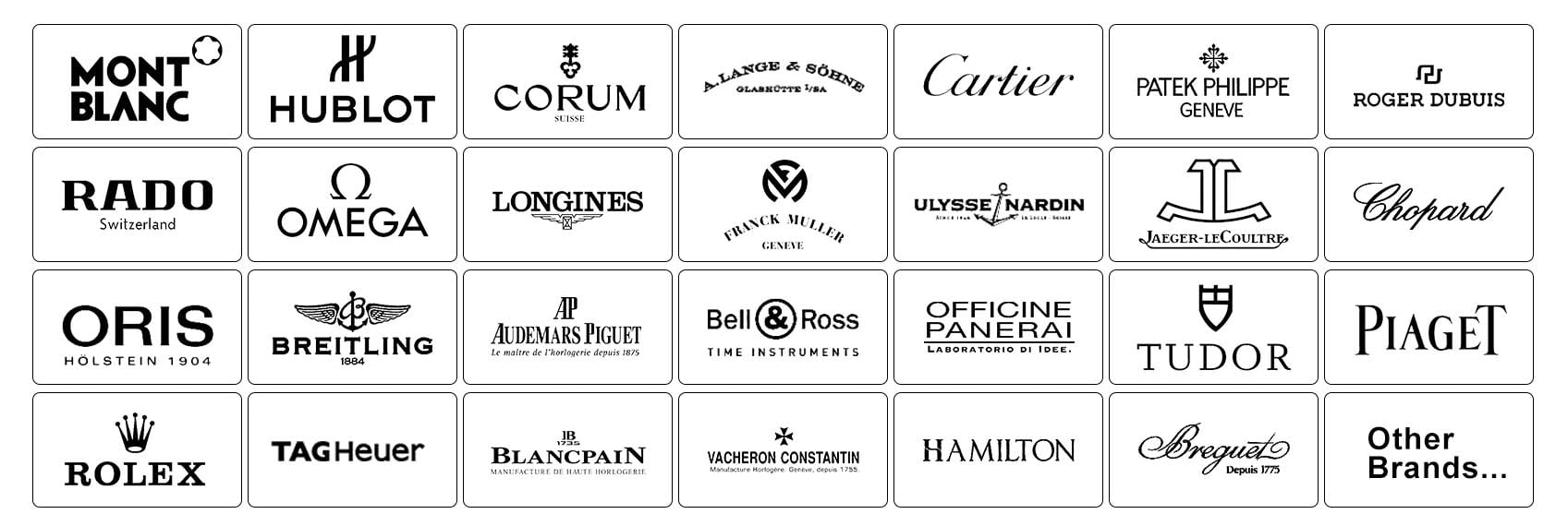 daydaywatchband watch brand logos