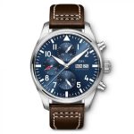 IWC-Schaffhause Top Gun Pilot-LE-PETIT-PRINCE-21mm brown-calfskin-leather-watch-band-strap