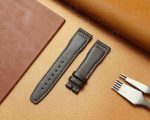 Custom handmade IWC Schaffhause Top Gun Pilot LE PETIT PRINCE Mark XVIII 20mm 21mm brown calfskin leather watch band strap replacement aftermarket