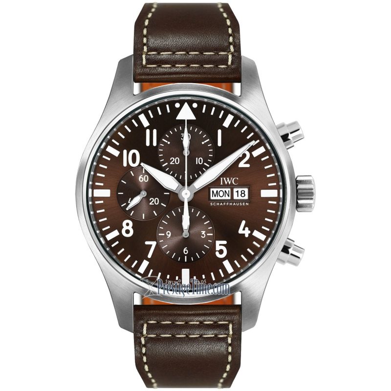 IWC--Pilot-LE-PETIT-PRINCE-21mmbrown-calfskin-leather-watch-band-strap