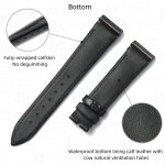 Custom bespoke Black Alligator leather watch strap band replacement for Franck Muller King Conquistador 8001 8002 8005 8006 SC