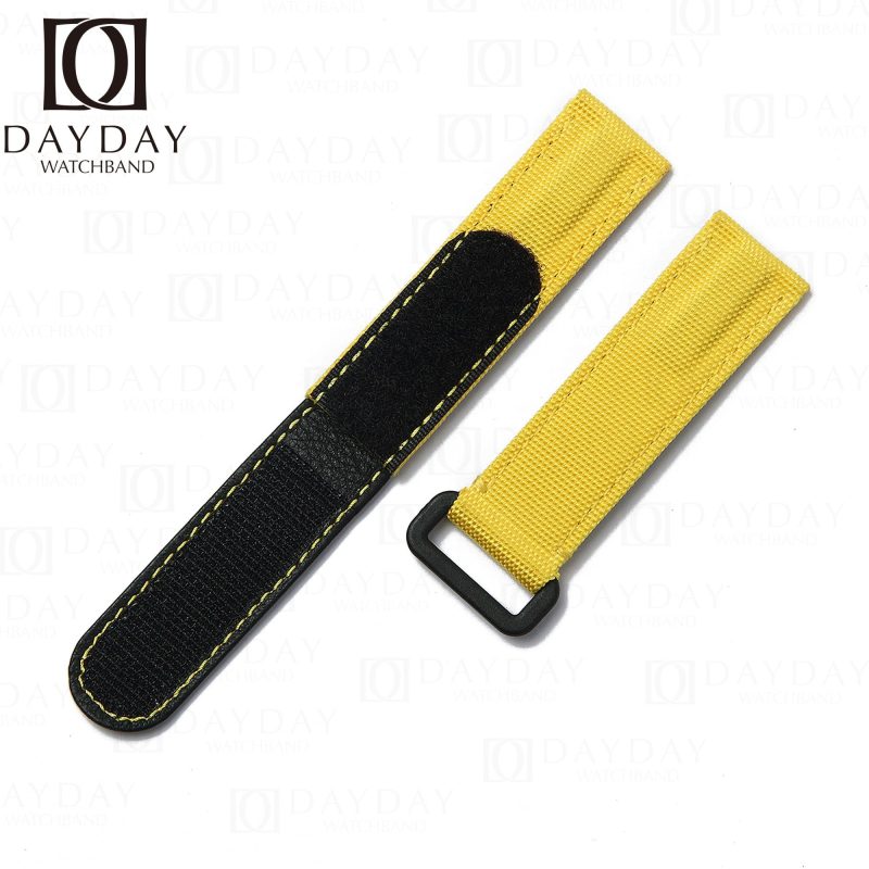 20mm-Velcro-watch-band-for-Rolex-Omega-Patek-Philippe-Blancpain-sailcloth-Canvas-nylon-strap