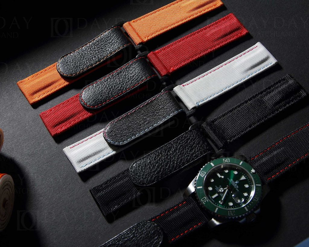 20mm-Velcro-watch-band-for-Rolex-Omega-Patek-Philippe-Blancpain-sailcloth-Canvas-nylon-strap