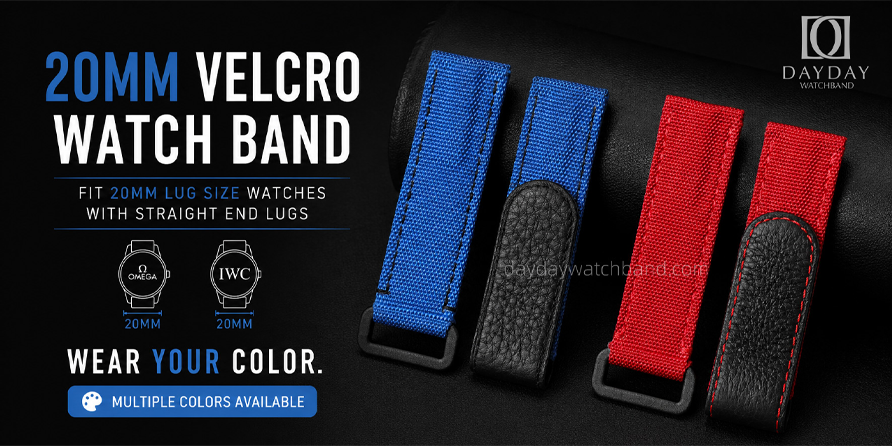 Canvas nylon fabric velcro watch strap 20mm for Rolex Omega and more watches (8 colors) 25 20mm-velcro-watch-band-for-omega-rolex-iwc-watches