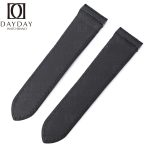 Custom handmade strap for Cartier-santos-100 Midsize, Large, XL quickswitch-nylon canvas-strap-black-watch-band-replacement-for-sale