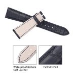 Black Alligator leather watch band Patek Philippe strap replacement for saleBlack Alligator leather watch band Patek Philippe strap replacement for sale