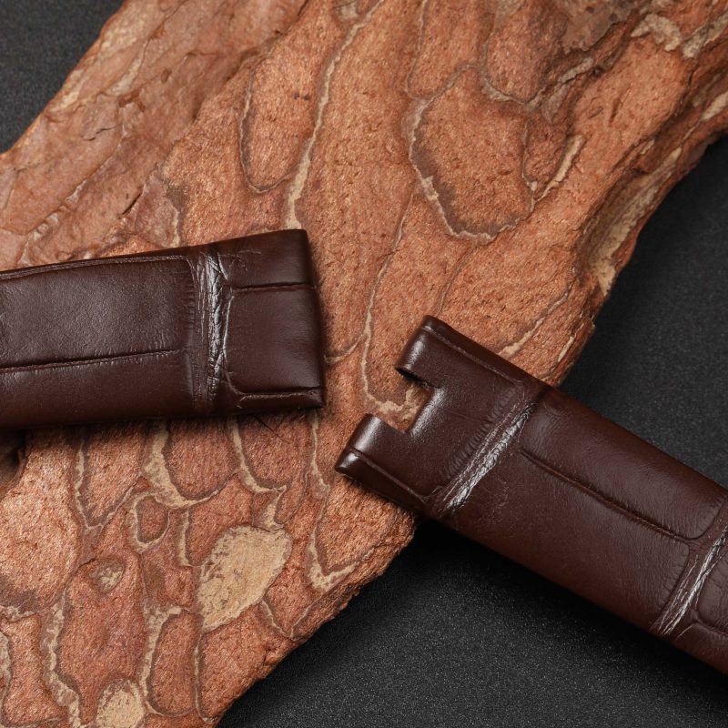 Buy Custom Brown Alligator leather strap for Breguet Queen of Naples Ladies watch band (2)