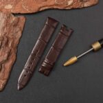 Buy Custom Brown Alligator leather strap for Breguet Queen of Naples Ladies watch band (3)