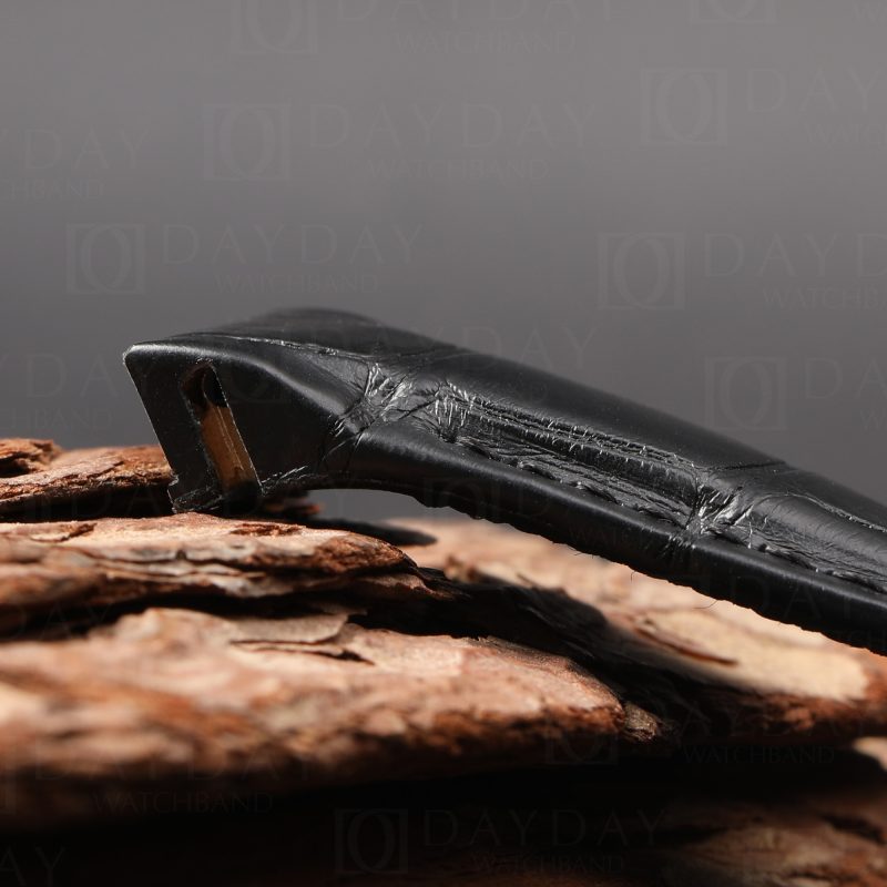 Buy Custom bespoke Black Alligator leather watch strap band replacement for Franck Muller King Conquistador 8001 8002 8005 8006 SC (3)