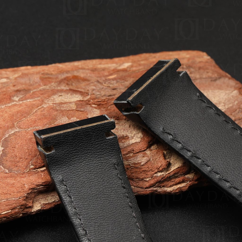 Buy Custom bespoke Black Alligator leather watch strap band replacement for Franck Muller King Conquistador 8001 8002 8005 8006 SC (4)