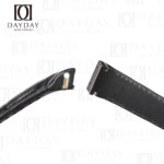 Buy Custom bespoke Black Alligator leather watch strap band replacement for Franck Muller King Conquistador 8001 8002 8005 8006 SC (5)