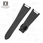 Buy Replacement Black Satin Strap for Patek Philippe Twenty 4 watch band (1)