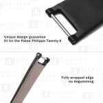 Buy Replacement Black Satin Strap for Patek Philippe Twenty 4 24 Four watch band (4)