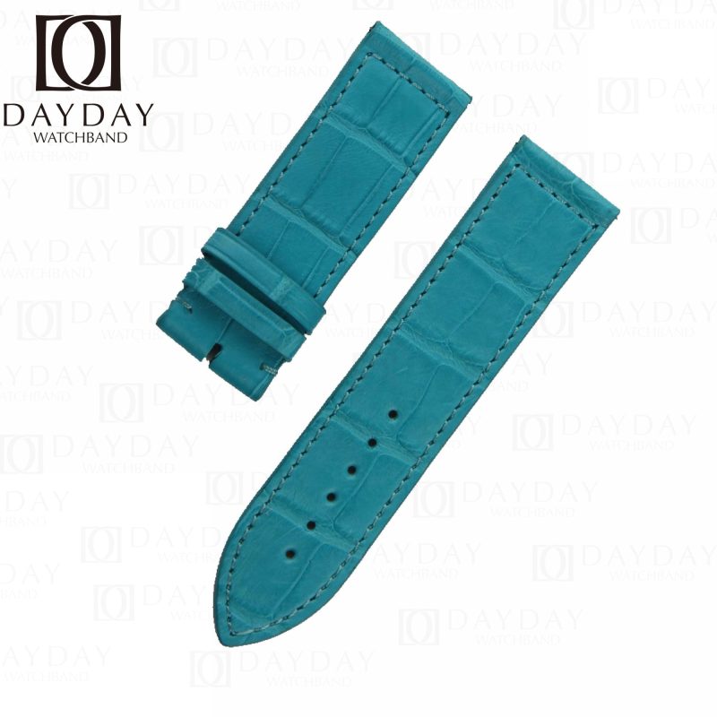 Buy-Replacement-Light-Blue-leather-watch-strap-for-Franck-Muller-Long-Island-watchband-for-sale