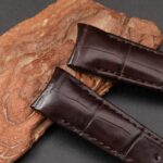 Buy custom replacement Brown alligator leather watch band for Breguet Type XXI 3810 straps (5)