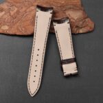 Buy custom replacement Brown alligator leather watch band for Breguet Type XXI 3810 straps (6)